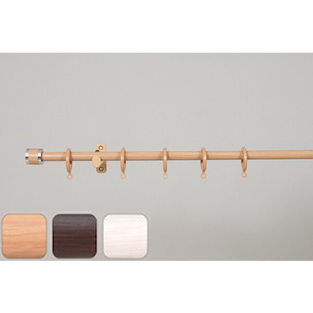 装飾レール ブラインド シェード ロール インテリア 装飾レール フェスタ3MS 木目ミディアム（I7746）