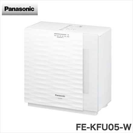 パナソニック ヒーターレス気化式加湿器 FE-KFU05-W 木造8.5畳/プレハブ14畳 ミルキーホワイト