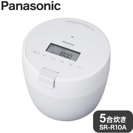 Panasonic 圧力IHジャー炊飯器 5合炊き SR-R10A-W