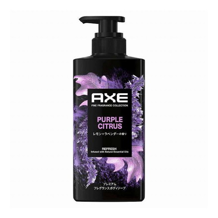 【単品2個セット】 アックス プレミアムフレグランス ボディソープ パープルシトラス ポンプ AXE ユニリーバ 440g