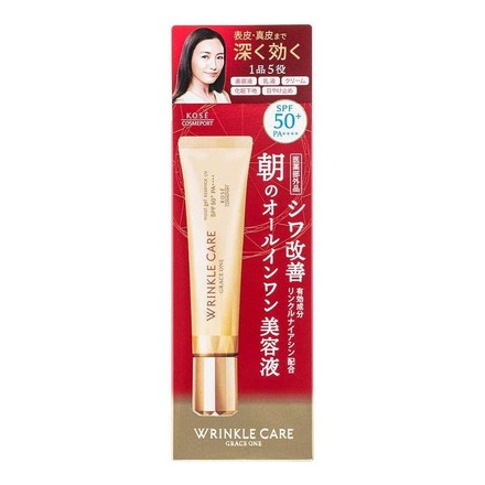 【単品3個セット】 グレイスワン リンクルケア モイストジェルエッセンス UV 40g