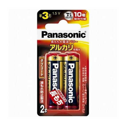 【単品1個セット】パナソニック LR6XJ/2B アルカリ 単3*2Pブリスタ 日用品 日用消耗品 雑貨品【メール便(ゆうパケット)】