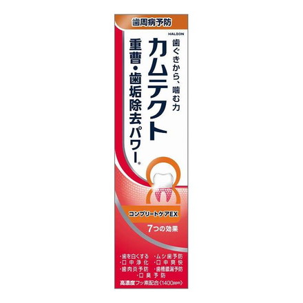 【単品8個セット】 Haleonジャパン カムテクト コンプリートケアEX(1400ppm) 105G