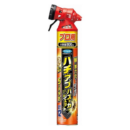 【単品18個セット】 ハチ・アブバズーカジェット 殺虫スプレー ハチ アブ 蜂 フマキラー(株)