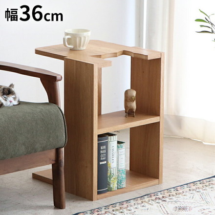 にゃんと一緒デスク サイドテーブル 国産 インテリア リビング ダイニング 机 テーブル 猫