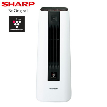 シャープ プラズマクラスター電気暖房機 HX-RS1-W プラズマクラスター7000搭載 人感センサー