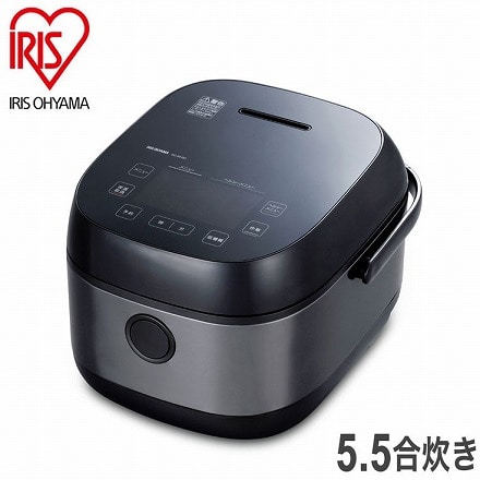 アイリスオーヤマ ヘルシーサポート IHジャー炊飯器 5.5合 RC-INH50-B