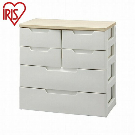 アイリスオーヤマ MUチェスト マルチユースチェスト 4段 MU-7224 ホワイト/ペア 新生活 IRIS