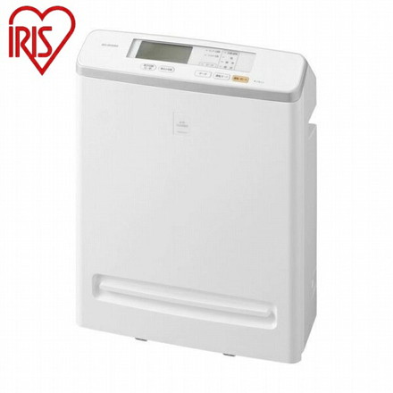 アイリスオーヤマ モニター空気清浄機 17畳 MSAP-AC100 静音 コンパクト 小型 ホワイト IRIS OYAMA