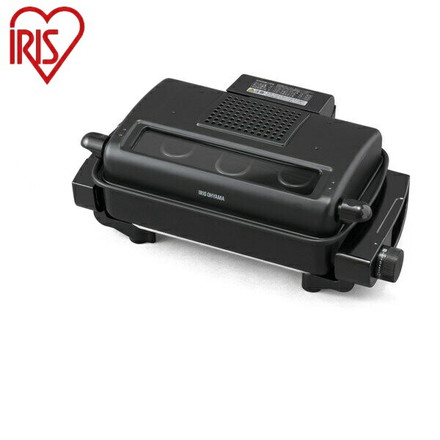 アイリスオーヤマ マルチロースター 容器付 EMT-1103-B ブラック マルチロースター 容器付 IRIS OYAMA