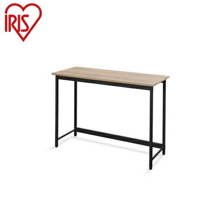 アイリスオーヤマ ベーシックデスク1000×400 BDK-1040 ライトナチュラル/ブラック