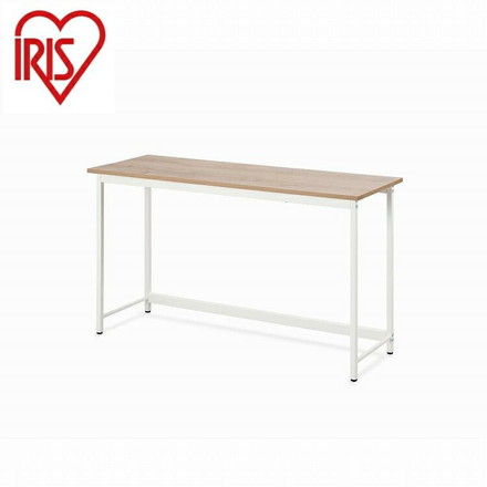 アイリスオーヤマ ベーシックデスク1200×400 BDK-1240 ライトナチュラル/ホワイト IRIS