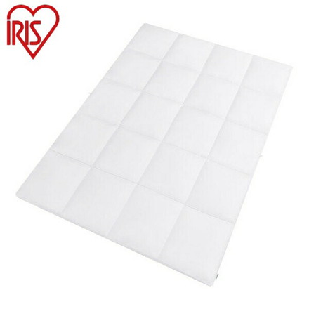 アイリスオーヤマ 洗える掛け布団 洗濯ネット付 KKF-WB15-SNホワイト 洗える掛け布団 洗濯ネット付 シングル