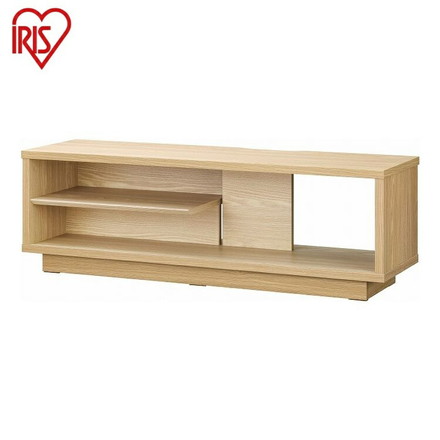 アイリスオーヤマ オープンテレビ台 幅100 スタンダードタイプ OTS-100SR ナチュラル テレビ台 ローボード