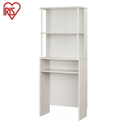 アイリスオーヤマ ゴミ箱上ラック 幅59.5 食器棚 GUR-595H ホワイト ごみ箱上ラック ゴミ箱ラック