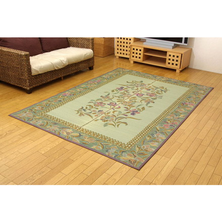 い草花ござ 『DXエクセレント』 江戸間3畳（約174×261cm） （裏:不織布）