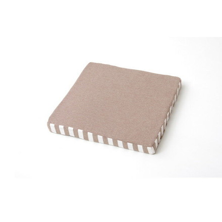 クッション 低反発 無地 シート エルマー ブラウン 約40×40cm