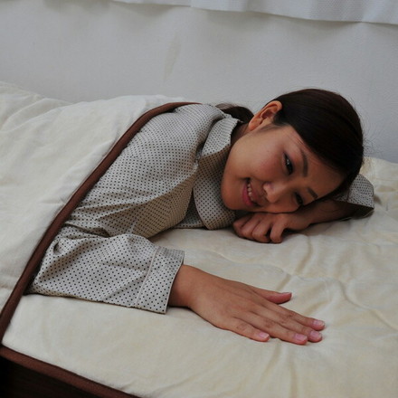 ふわふわキャメル敷きパッド シングル 敷パッド ベッドパッド パッド