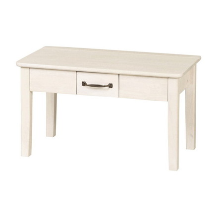 ドレッサー デスク テーブル 化粧台 幅70cm ホワイトウォッシュ 収納付き 鏡付き アンティーク調