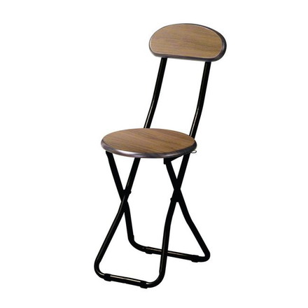 折り畳みチェア PFC-M17 スツール 椅子 いす ブラウン【chair0901】