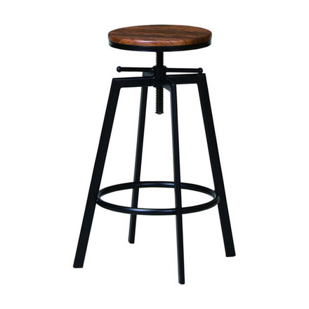 ハイスツール 幅50cm 完成品 高さ調整 バースツール カウンタースツール キッチンスツール スツール 腰掛 いす