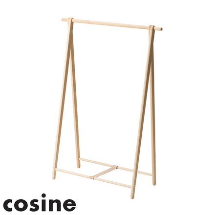 【cosine ドレスラック ワイド メープル】 コサイン 日本製 旭川家具 国産 ハンガーラック 収納 収納ラック