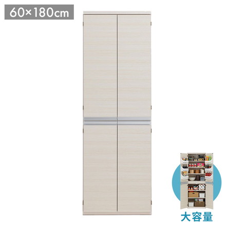 フナモコ キッチンストッカー SSS-607 ホワイトウッド ホワイト 木目 収納庫 キッチンストッカー キッチン収納