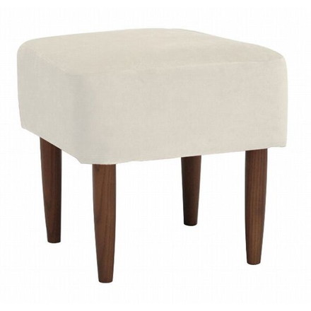 ミキモク ダイニングスツール サライ ※専用カバー付き 脚:ブラウン カバー:アイボリー KC-398 TBR