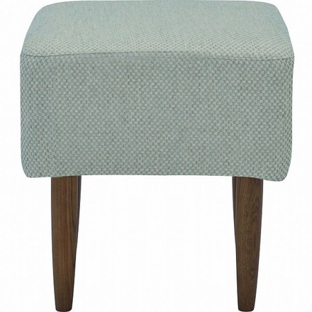 ミキモク ダイニングスツール サライ 専用カバー付き 脚:ブラウン カバー:グリーンドロップ KC-0398 TBR