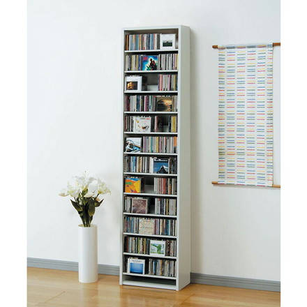 オークス CDストッカー CS540-W