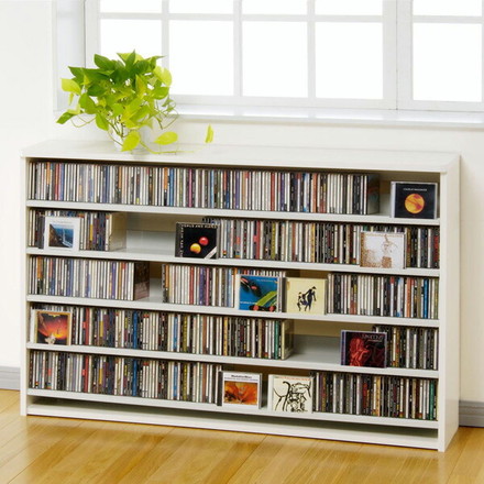 オークス CDストッカー CS695L-W