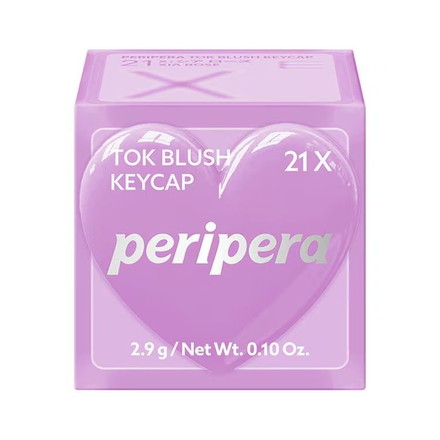 ペリペラ トック ブラッシュ キーキャップ 21 X:シアローズ 血色メイク チーク メイクアップ peripera 韓国コスメ