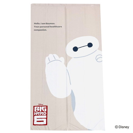 ディズニー のれん ベイマックス ベイマックス 暖簾 のれん ディズニー モリシタ インテリア雑貨 キャラクター