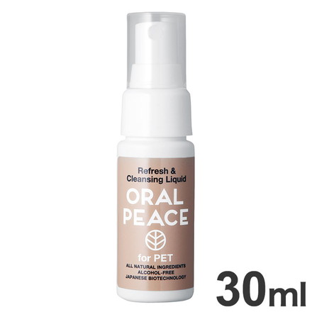 オーラルピース フォー ペット スプレー 30ml 口腔ケア ペット用 ORALPEACE for pet