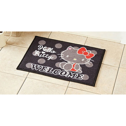 ハローキティドアマット39x55cm マット 敷き物 敷物 かわいい