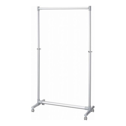 軽くて丈夫なアルミ製ハンガーラック シルバー N-7592 パール金属