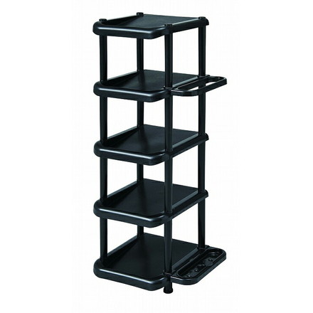 シューズラック 5段 N-7743 下駄箱 靴 くつ 収納 棚 玄関 くつ入れ 傘立て