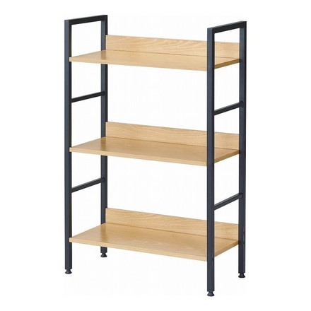 シンプルシェルフ3段 N-8867 パール金属