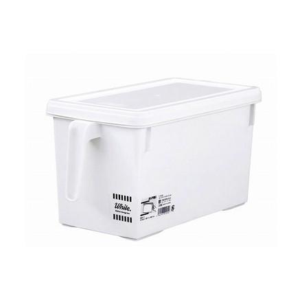 【5個セット】ストックハンドルボックス ホワイト F-55302 (収納ケース)