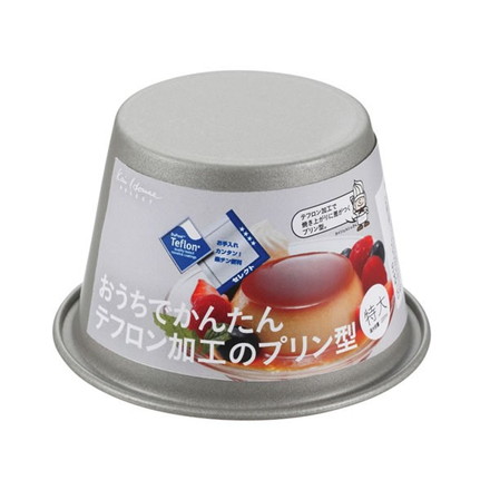 【5個セット】プリン型 テフロン加工 特大 kai House SELECT DL-6416