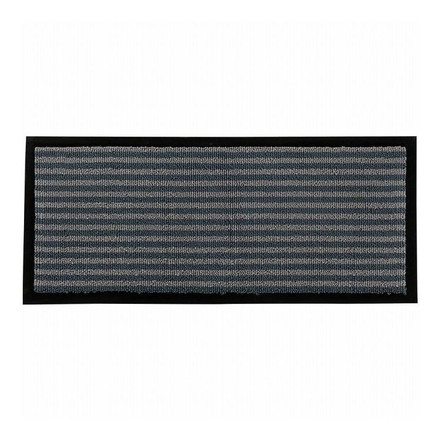 リッチェル 玄関吸水マット スリム ボーダー 屋内用 30×70cm 室内 雨水 雪 靴裏 事務所