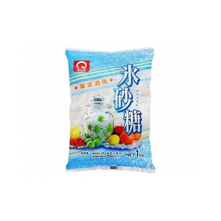 【まとめ買い】 パールエース 氷砂糖 クリスタル 1Kg x10個セット 食品 業務用 大量 まとめ セット セット売り
