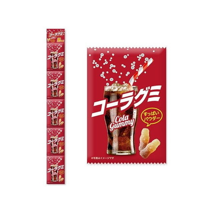 【単品4個セット】 旺旺ジャパン 5連 コーラグミ 100gx4 まとめ買い まとめ売り お徳用 大容量 セット販売 グミ