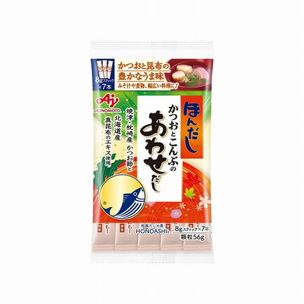 【まとめ買い】 味の素 ほんだし あわせだし スティック 8gX7本 x20個セット 食品 業務用 大量 まとめ セット セット売り
