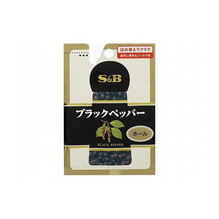 【10個セット】 S&B ブラックペッパー ホール 袋 14g x10コ