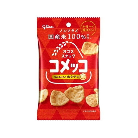 【単品12個セット】 グリコ コメッコ ホタテ味 26g