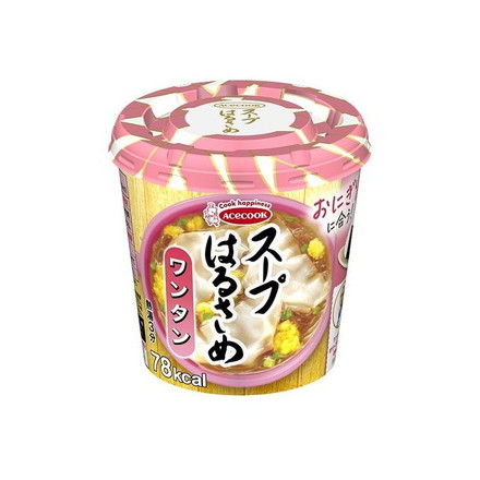 【6個セット】 エースコック スープはるさめ ワンタン 22g x6 まとめ売り セット販売 お徳用 おまとめ品