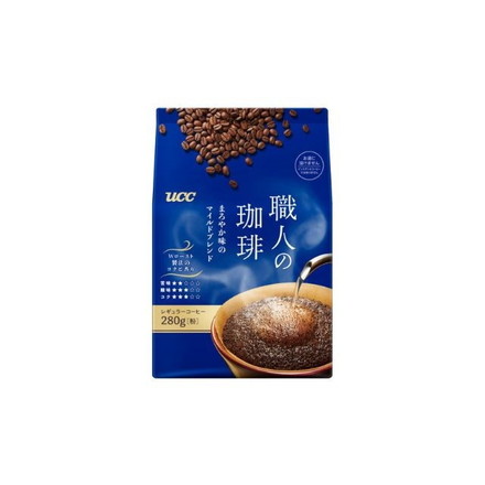 【単品12個セット】 UCC 職人の珈琲 まろやか味のマイルドブレンド SAP 280g