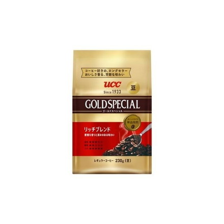 【単品12個セット】 UCC ゴールドスペシャル 炒り豆 リッチブレンド SAP 230g