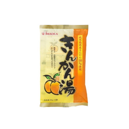 【12個セット】 今岡製菓 きんかん湯 和紙調 20gX6袋